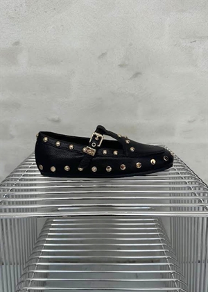 Mary jenny studs small chain shoe Sort D1020060 Ganni 